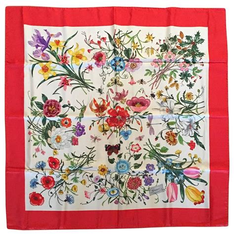 gucci floral scarves|gucci floral scarf grace kelly.